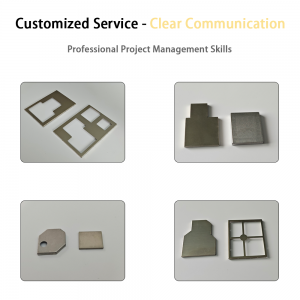 Custom Metal Stamping RF EMI Shield Copper Silver Aluminum Tinplate RFI Shielding Cover Enclosure Can Box Case for SMT PCB Board