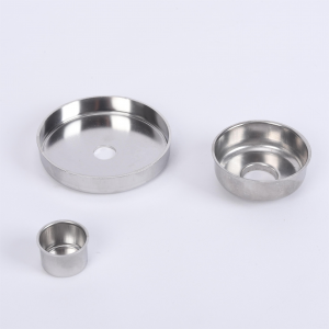 Customized Industrial Hardwares Deep Draw Stamping Parts Deep Drawn Cases SS 304 Deep Drawn Covers