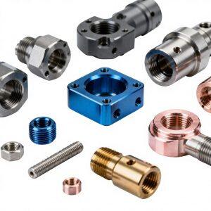Custom CNC Milling Anodized Aluminum Stainless Steel 3D Printing Services Precision Machining & Drilling