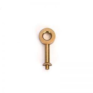 High Precision CNC Machined Brass Lock Parts Custom Door Lock Cylinder Seat Thumb Turn Spindle Security Screws Smart Lock
