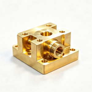 Custom CNC Machined Parts Stainless Steel/Copper Valve Blocks Threaded Fittings Special Shaped Housings Hydraulic Industrial
