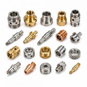 Customized Metal Parts Stainless Steel Aluminum Turning Cutting Milling Precision Rapid Prototype Machining Service CNC Parts