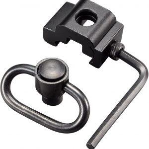 Premium CNC Machined 1.25 QD Sling Swivel with Allen Wrench Quick Detach for Outdoor Shooting Tactical Gear