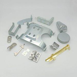 Custom Steel Metal Sheet Stamp Works Thin Metal Stamped Sheet Parts Sheet Metal Aluminum Stamping Process