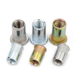 Zinc Plated Rivet Nuts Offering Corrosion Resistance for Metal Fabrication