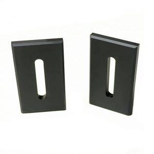 OEM Custom CNC Machining Service Metal CNC Milling Machined Parts Matte Black Hard Anodized CNC Machining Aluminum Parts