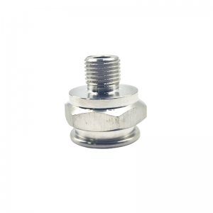 Auto Parts of Metal Thread Base Adaptes to ID 16 mm Hose Line Galvanized Metal Fuel Quick Connector