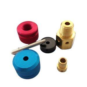 High-Precision CNC Machining Services Turned Milled Brass Aluminum Stainless Steel Metal Parts Processing