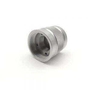 Precision knurling service custom knurled parts manufacturing for metal parts