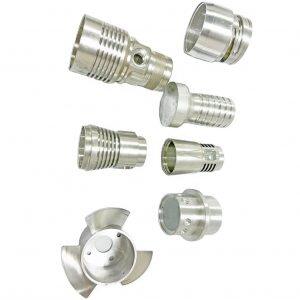 Anodize Aluminum 6063 Custom Made Precision CNC Machined Parts Alloy Milling Metal